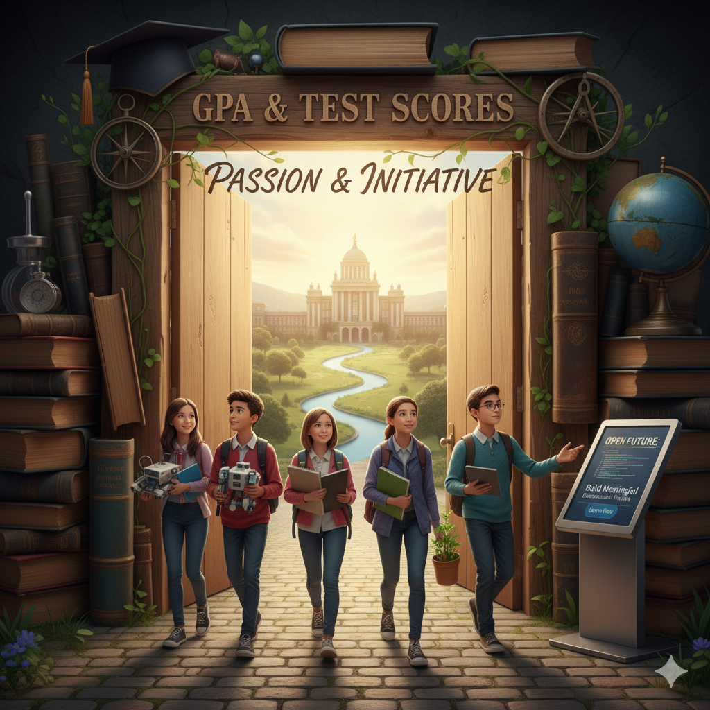 GPA and test scores open doors