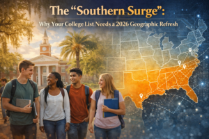Read more about the article The “Southern Surge”: Why Your College List Needs a 2026 Geographic Refresh